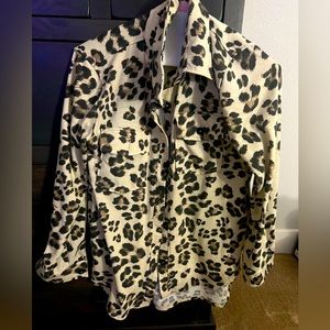 Animal Print Shacket by Crysanthemum